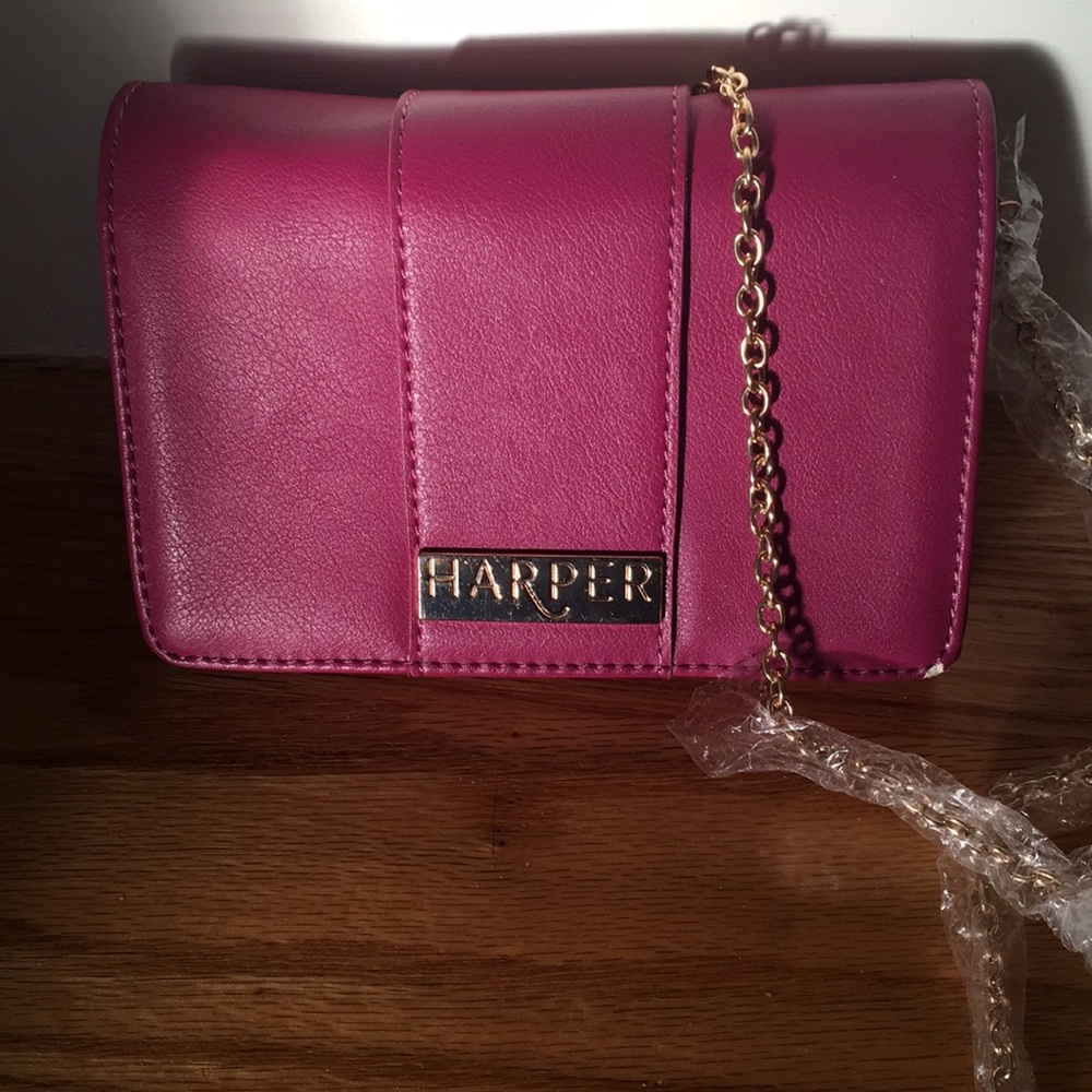 Small magenta handbag - Picture 2 of 4